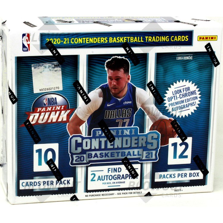 2020/21 Panini Contenders Basketball Hobby Box